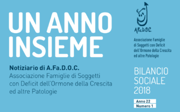 Notiziario A.Fa.D.O.C. onlus con BILANCIO SOCIALE 2018